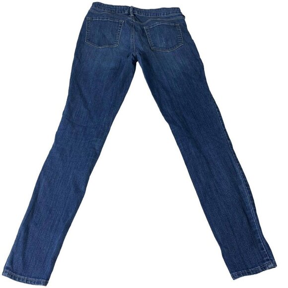 Bullhead Women's  Midrise Skinniest Blue Jeans Size 26 - Stains On Knees​​​​​ - Picture 6 of 8